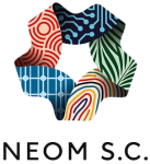 NEOM badge